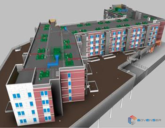 MEP BIM for Residential & Commercial services by Advenser