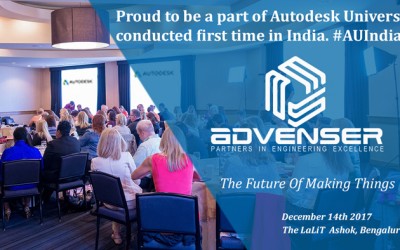 Advenser at the 2017 Autodesk University (AU) Conference, India
