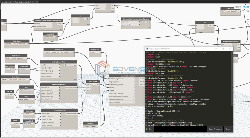 Revit Dynamo Automation Services