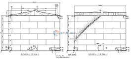 Structural steel shop drawings