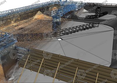 Project samples of Point cloud scan to BIM