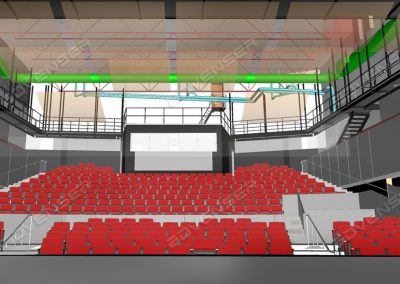 Auditorium BIM model