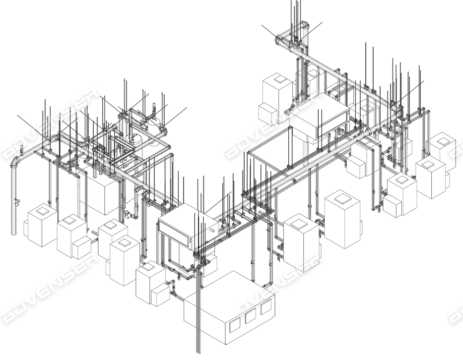 Isometric Piping Drawing services
