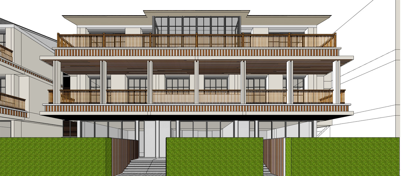 Architectural 3D model for a Villa project