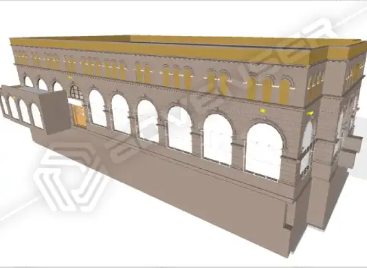 Public Utility Building MEP BIM Sample