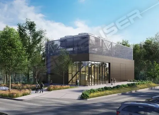 Facade Detailing for Energy Plant