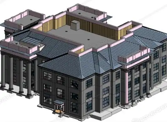 Architectural BIM for University Law Building