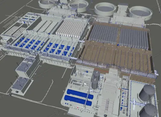 MEP BIM for Water Purification Plant