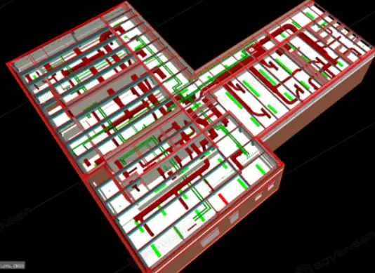 MEP BIM for High School Building Project