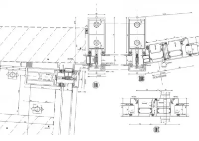 Facade 2D drafting Services by Advenser