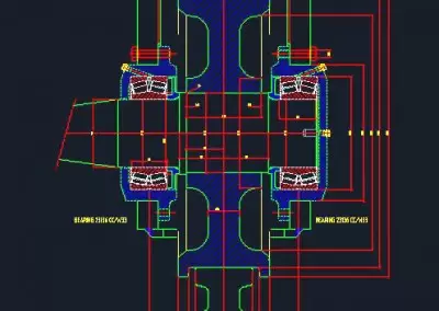 Mechanical shop drawing