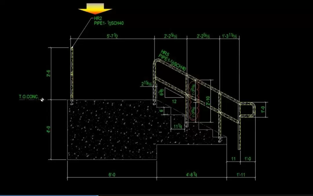Mark’s Leader Alignment in Tekla Detailing.