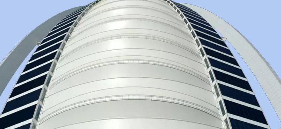 Membranous Facade of Burj Al Arab