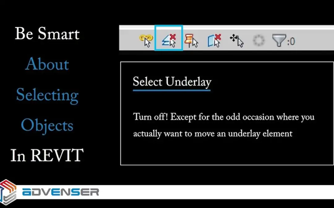 Be Smart About Selecting Objects in Revit
