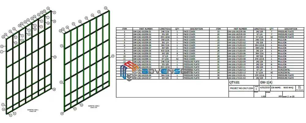 Facade Quantity Takeoff