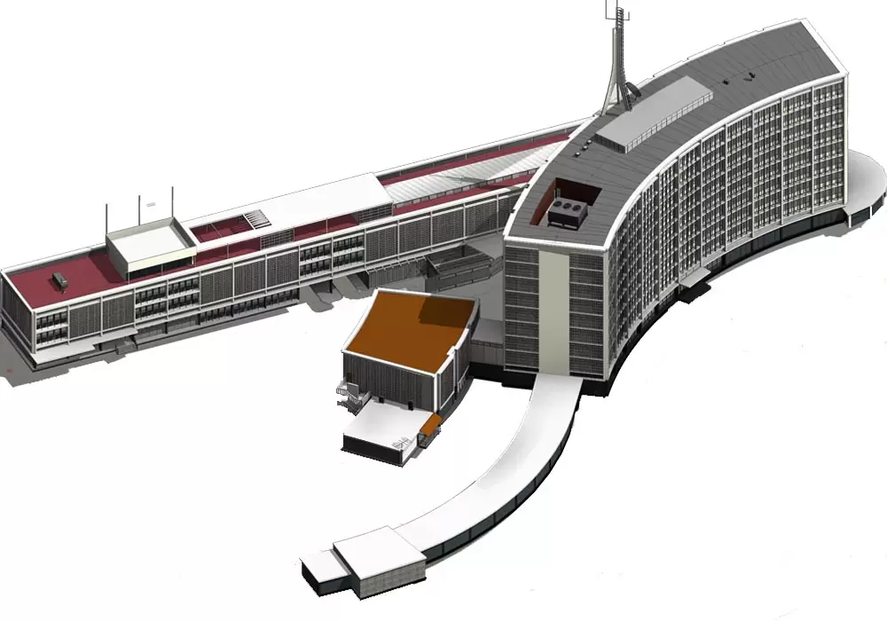 Architectural BIM Architectural BIM Services for a police station