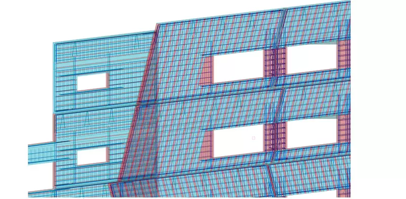Precast panel detailing