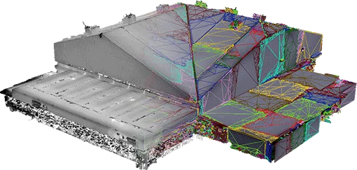 Point Cloud to Mesh Model