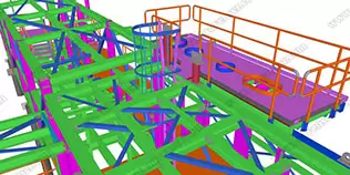 Structural platform detailing