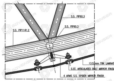 Canopy Spider Detail