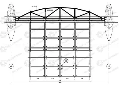 Spider Glazing Part Plan