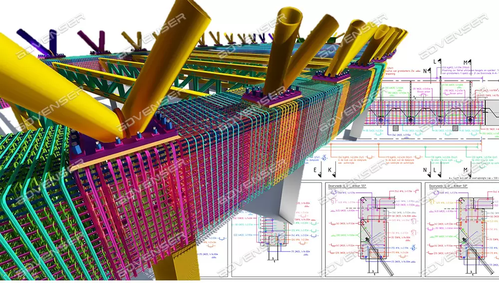 Rebar Detailing for a commercial building