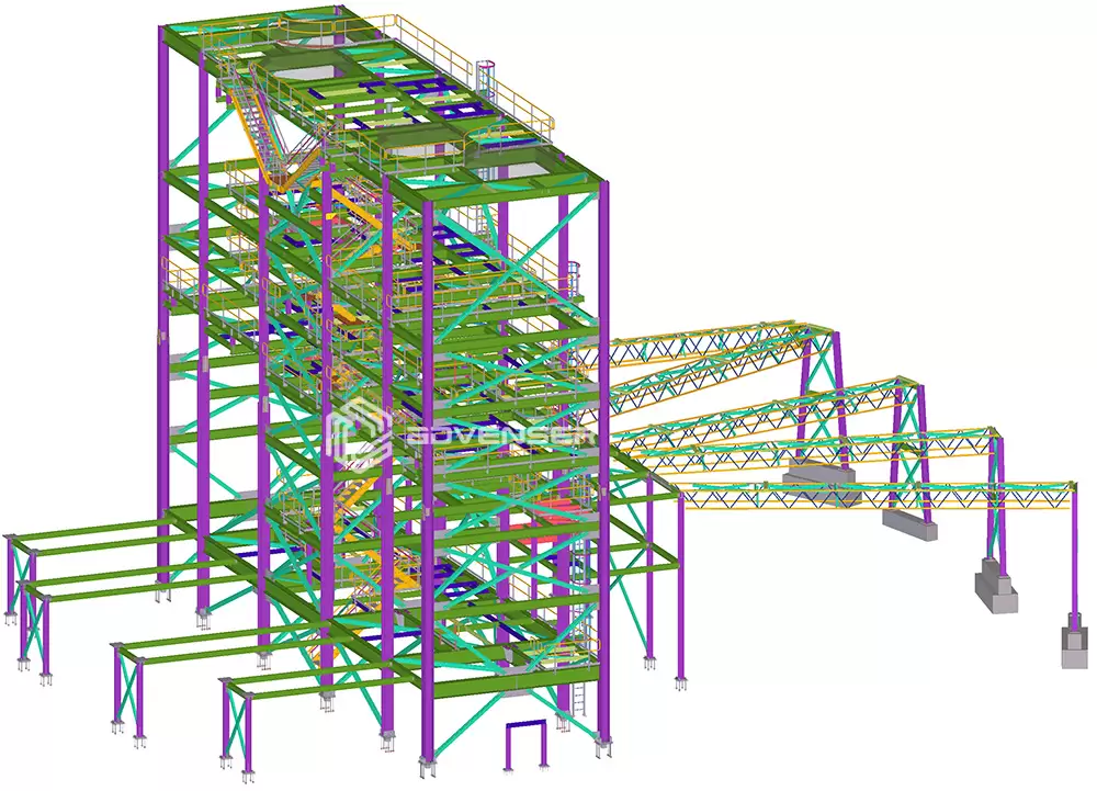Structural steel detailing