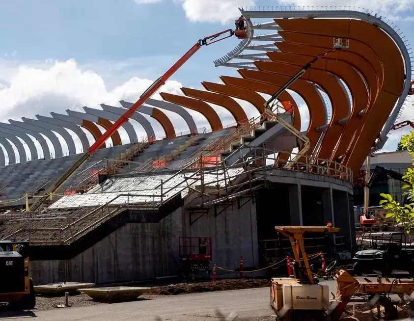 Stadium Stadium model using BIM service