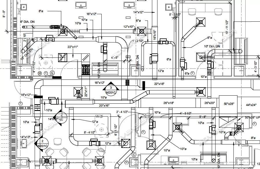 HVAC Duct Shop Drawings HVAC Duct Shop Drawings