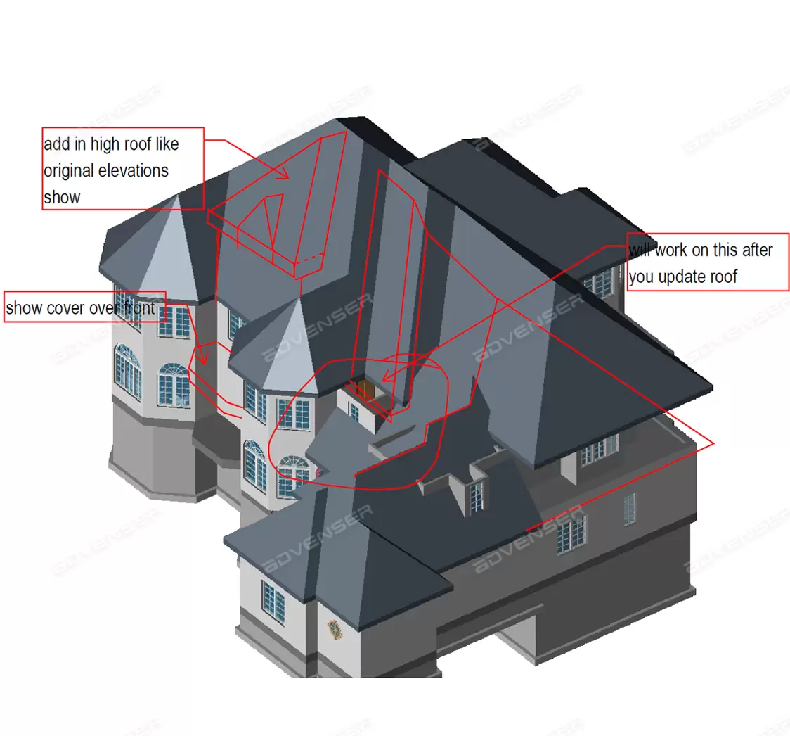 First markup received from client