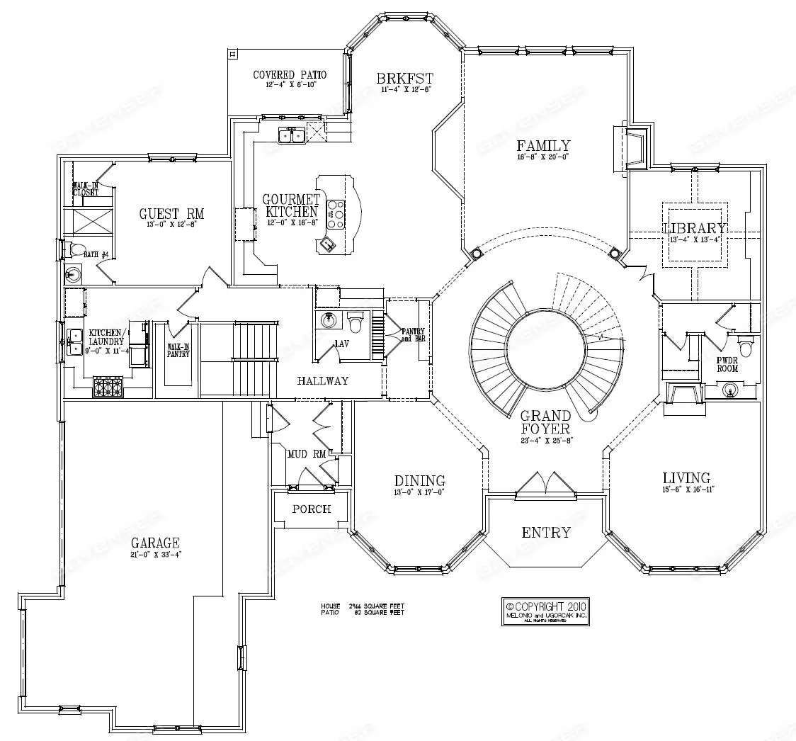 Preliminary sketch rceived from client