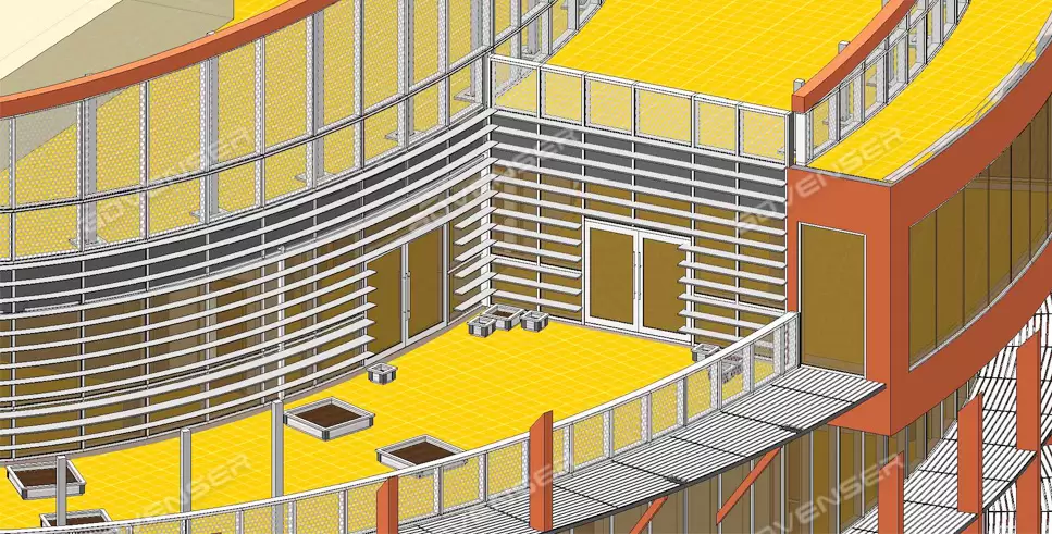 Façade Revit BIM Modeling