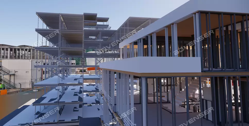 Structural Revit BIM Modeling