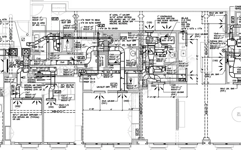 MEP CAD Drafting Services