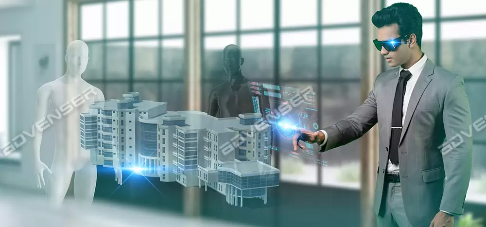 New Normal Futuristic Technology in smart automation industrial concept using artificial intelligence, machine learning