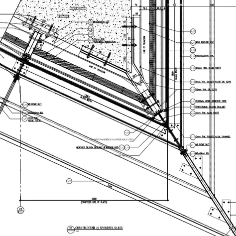 Façade Shop Drawings Facade Shop Drawings