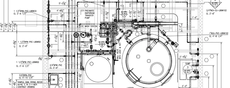 Process Pipe Drawings of Industrial Sector by Advenser