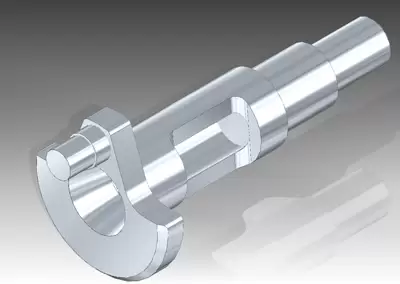 Solid mode for crankshaft
