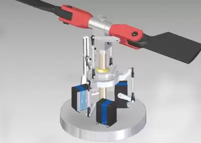 solid model for helicopter main rotor