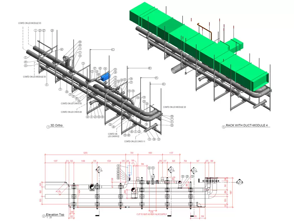 BIM for MEP prefab