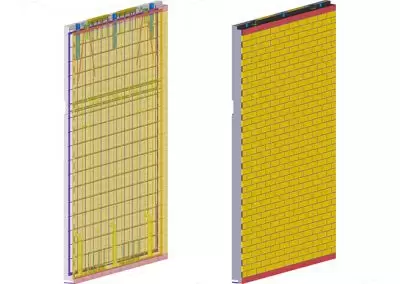 Precast wall panel detailing