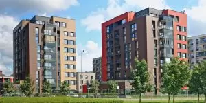 3D model of a residential building