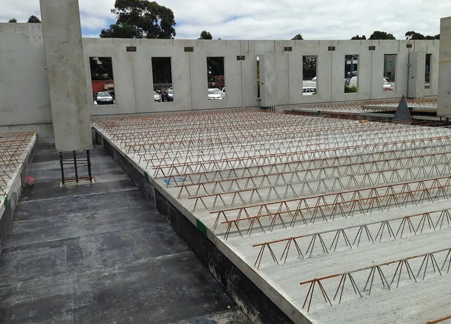 Precast slab detailing