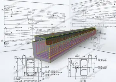 Precast beam shop drawings
