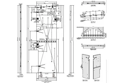 Precast shop drawings