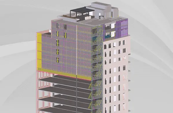 Precast panel detailing project