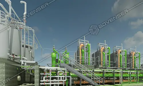 BIM services for an industrial building