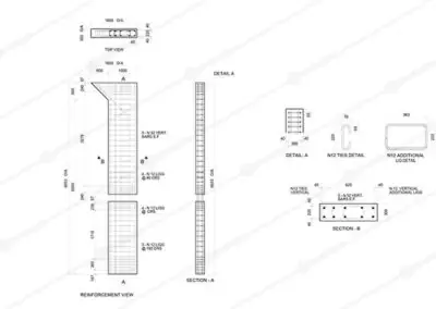 Precast shop drawings