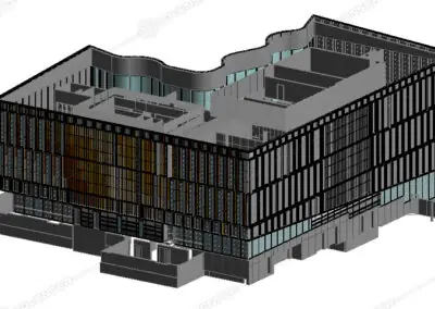 Facade BIM model