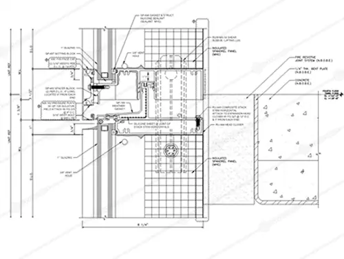 Detailed shop drawings